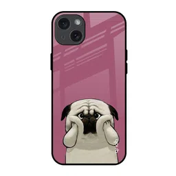 QRIOH Funny Pug Face Printed iPhone 15 Plus Back Case-picture-19