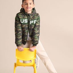 U.S. Polo Assn. Kids Boys Camouflage Padded Jacket-picture-42