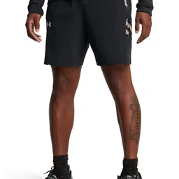 UNDER ARMOUR Men Zone Woven Abstract Printed Loose Fit Training Sports Shorts-13