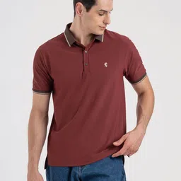 Red Tape Men Solid Polo Collar T-shirt-image-33