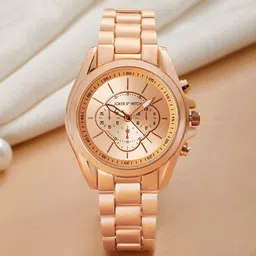 JOKER & WITCH Women Embellished Dial & Bracelet Style Straps Analogue Watch AMWW870-58