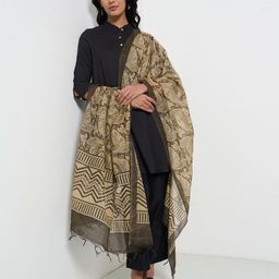 RANGMANCH BY PANTALOONS Floral Printed Dupatta-9