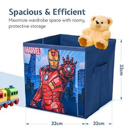 Aura Navy Blue & Red 4 Pieces Multi-Utility Organisers with Handle image 4