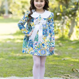 THE PONY & PEONY CO. Print A-Line Dress-picture-56