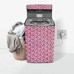 Stylista Waterproof and Dustproof PVC Washing Machine Cover-image-2
