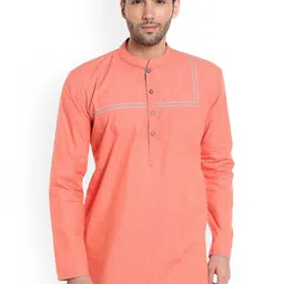 Arch element Men Embroidered Patchwork Kurta-image-7