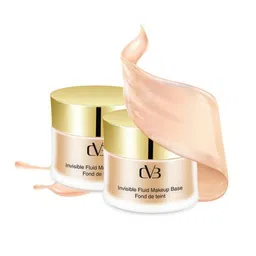CVB Invisible Fluid Makeup Base Oil-Free Foundation - 50 ml - Soft Ivory - 02 image 2