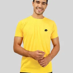 Greylongg Men Graphic Printed Round Neck Slim Fit T-shirt-image-47
