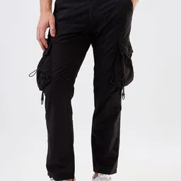 SPYKAR Men Straight Fit Cargos Trousers-picture-52