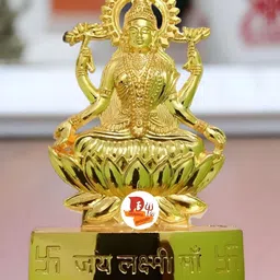 DARIDRA BHANJAN Gold-Toned Religious Idol Showpiece-image-60