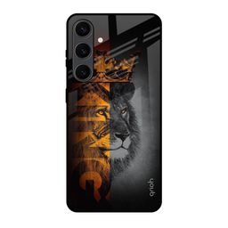 QRIOH King Of Forest Quirky Printed Samsung Galaxy S24 Plus Silicone Back Case-image-8