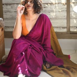 AWRIYA Pure Cotton Saree-image-19