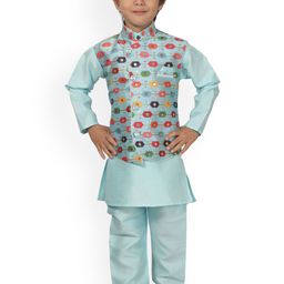 Kidotsav Boys Regular Kurta with Pyjamas-18