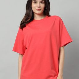 SWAGNOX Women Extended Sleeves Pockets T-shirt-image-107