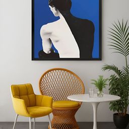 999Store Blue & Black 1 Piece Canvas Wall Art-image-86