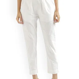 DIGITAL SHOPEE Women Regular Pleated Trousers-image-43