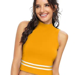 Sanwariya Silk Striped Crop Top-picture-10