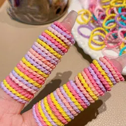 LYTIX Set Of 100 Assorted Ponytail Holders image 2