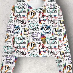 ZOFIS Girls Printed Hooded T-shirt-image-58