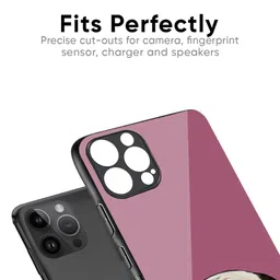 QRIOH Funny Pug Face Printed iPhone 15 Plus Back Case image 5
