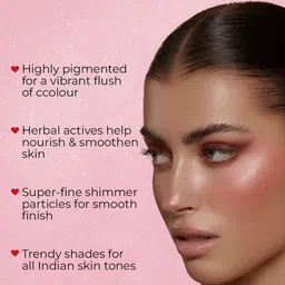 Just Herbs Halo Glow Set Of 2 Blush Drops - 10ml Each - What A Melon-Lovin' Lychee image 4