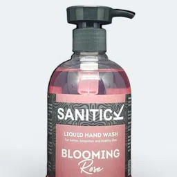 SANITICK Blooming Rose Liquid Handwash- 300 ml-50