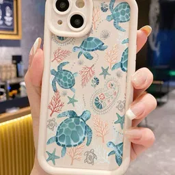 CASE CREATION Cartoon Characters Printed iPhone 14 Plus Bumper Case Mobile Accessories-23