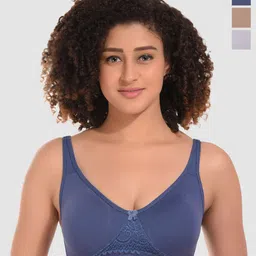 Designer Bugs Db-npb Pack of 3 Full Coverage Non Padded Everyday Bra-picture-52