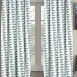 RRC Grey & White Set of 2 Geometric Window image 2