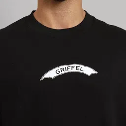 GRIFFEL Men Printed Oversized Tracksuit image 2