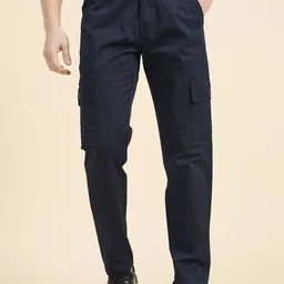STUDIO NEXX Men Relaxed Mid-Rise Cargos-image-43