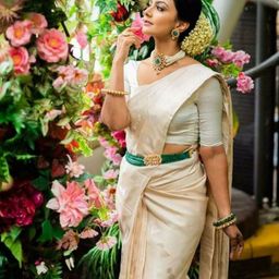 VILLE FASHION Woven Design Zari Art Silk Kanjeevaram Saree-picture-26