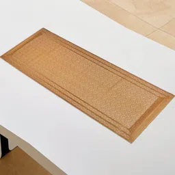 Home Centre Brown Rectangular Table Runner-57
