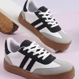 VENDOZ Women Colourblocked Lightweight Sneakers-picture-9