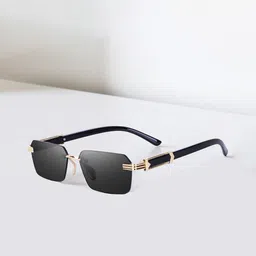 The Roadster Lifestyle Co Unisex Rectangle UV Protected Lens Sunglasses-47