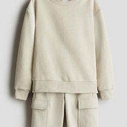 H&M Boys 2-Piece Sweatshirt And Shorts Set-65