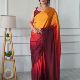 all about you Ombre Pure Chiffon Saree-picture-47