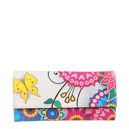 ShopMantra Women Floral Printed Three Fold Wallet-picture-31