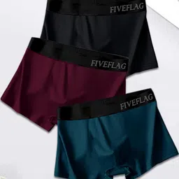 FiveFlag Pack of 3 Multicoloured Modal Trunks-picture-28