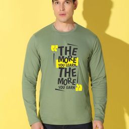 WOOSTRO Men Typography Printed Slim Fit T-shirt-picture-33