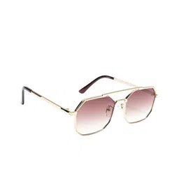 Eyejack Unisex Wayfarer Sunglasses with UV Protected Lens B80776CL884-39