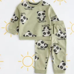 max Boys Printed Round Neck Sweatshirt With Jogger-picture-14