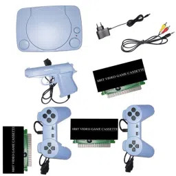 NOWAIT 8bit 3 cassettes with in-built game with 1 casette TV Classic video game console NA GB with 30 to 40 games in built ,with 1 cassette-67