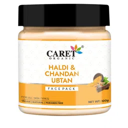 CARET ORGANIC Haldi & Chandan Ubtan Face Pack - 100 g-10