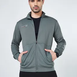Ajile by Pantaloons Men High Neck Long Sleeves Sweatshirt-image-17