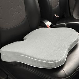 betterhood Grey Memory Foam Ergonomic Car Seat Cushion-picture-39