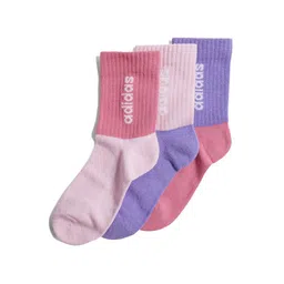 ADIDAS Kids Pack Of 3 Ankle-length Socks-47