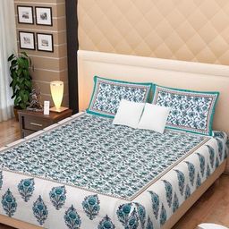 E Elma Unisex Green Bedsheets-image-81