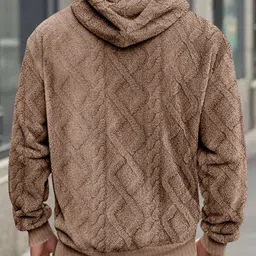 HERE&NOW Men Textured Sweatshirt-picture-25