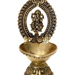 The Spiritual Living Textured Ganesh Diya-image-40